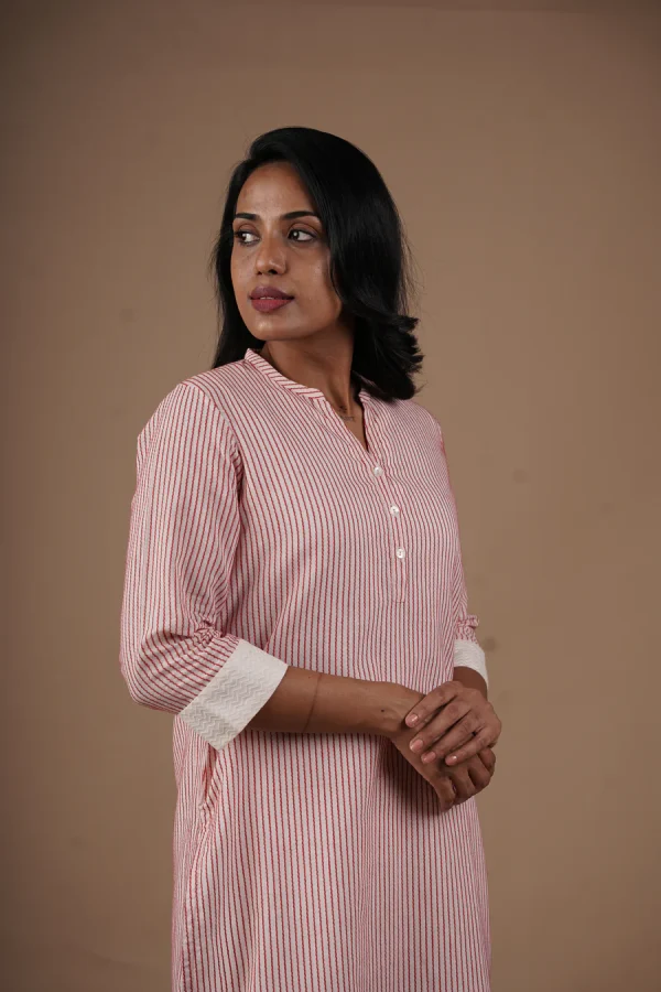 Santa's Stripe Kurta - Image 2